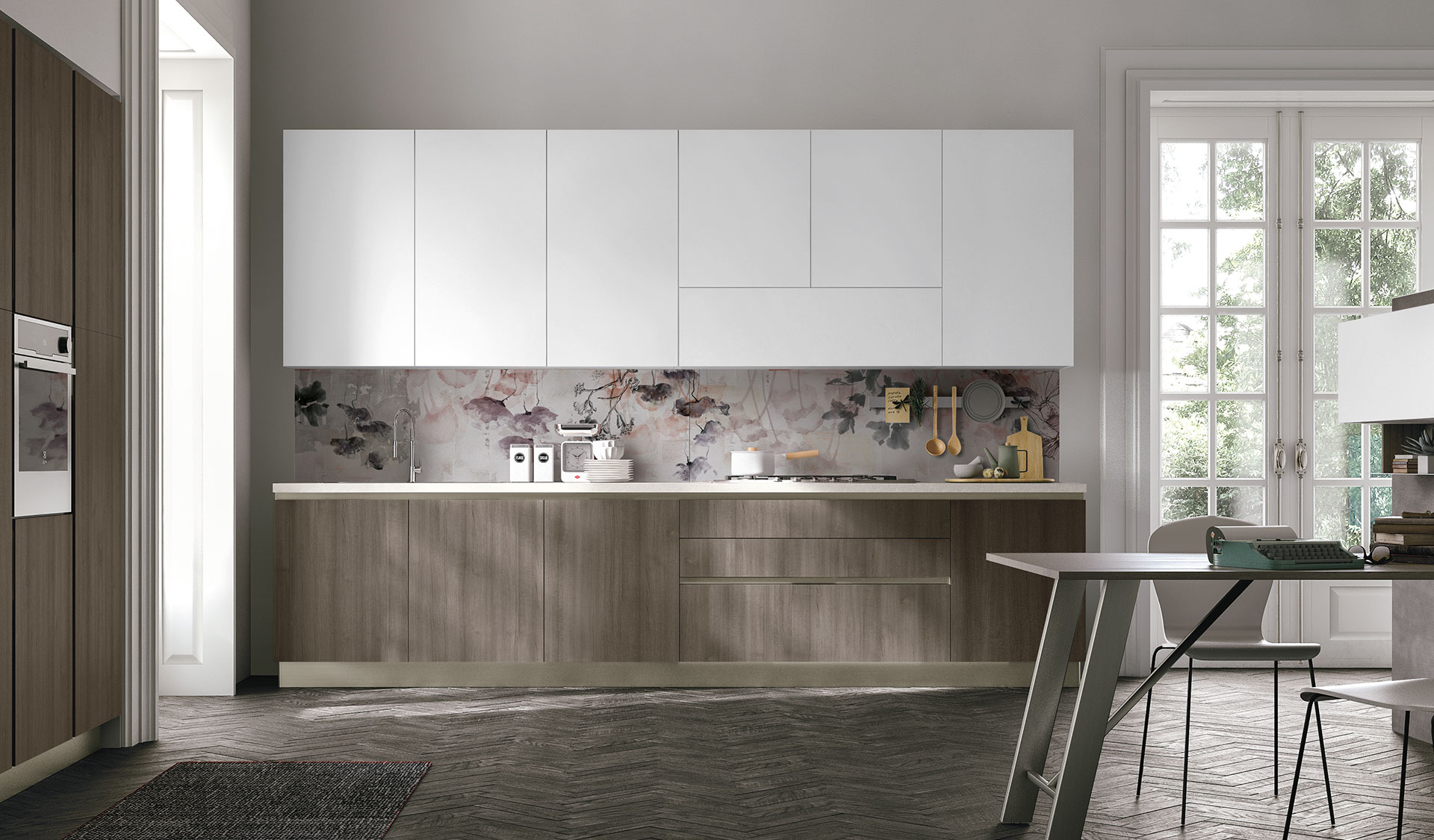 Schienali per cucine Wall Writing - Caos Creativo